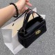New Kelly-Inspired Women's Bag - High-Quality Versatile Metal Buckle Handbag, Fashion Commuter Shoulder/Crossbody Bag