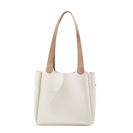 Women's Bucket & Tote Bag - 2025 New Trendy Autumn Winter French Niche High-End Soft Leather Large Single Shoulder Bag