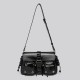 2025 New Niche Design Moto Bag - High-Quality Edgy Y2K Girly Shoulder/Crossbody Bag, Armpit/Baguette Bag for Women