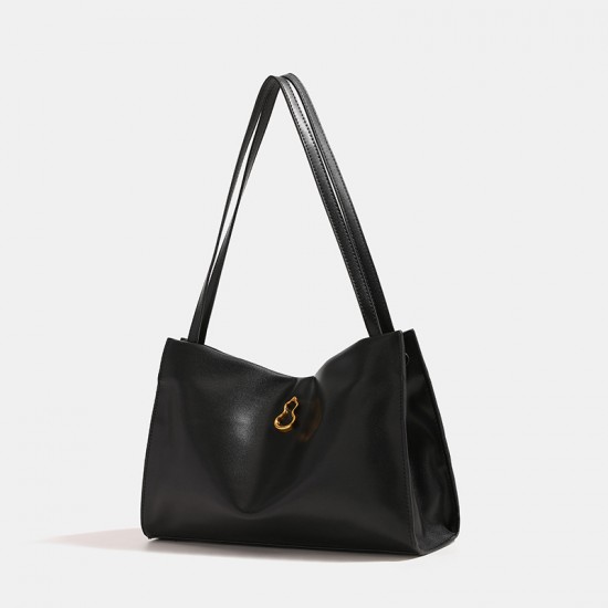 Banpo Furui Gourd-Shaped Tote Bag - Large-Capacity Commuter Versatile High-Quality Armpit Soft Shoulder Bag