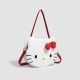 2025 New Cat-Shaped Shoulder Bag for Women - Cute Cartoon Hello Kitty Design, Large Capacity Bag for Teens