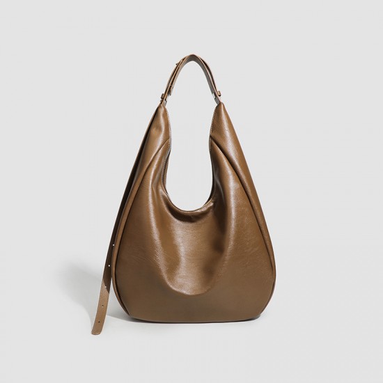 Luxury Niche Versatile Shoulder Bag - Korean-Style Minimalist Retro Fashion Women's Bag, Armpit/Large-Capacity Tote Bag