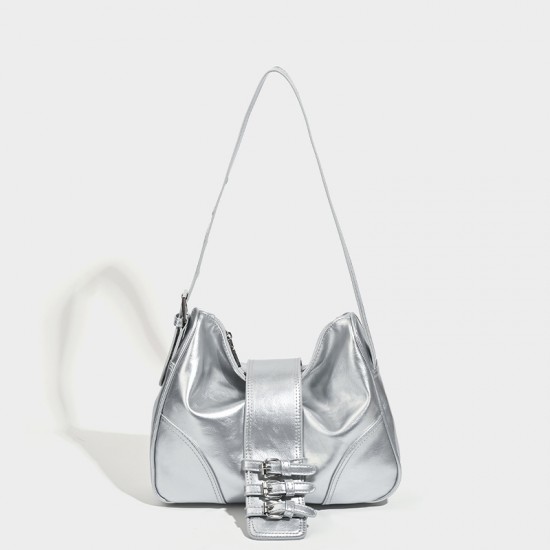 Handmade Korean Niche Instagram Bag - 2025 Summer New Retro High-End Texture Y2K Underarm & Tote Bag for Women