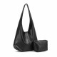 2025 Trendy Korean-Style Luxury Handbag - Versatile Large-Capacity Single Shoulder Bag with Wide Strap, Armpit/Bucket/Tote Bag