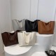 European & American Trendy Korean-Style Large-Capacity Women's Bag - 2025 New Fashion Retro Commuter Tote Bag, Minimalist Single Shoulder Bag