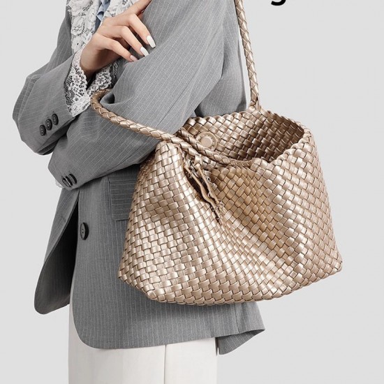 Women's Washed Cotton Pajamas Set, Fresh Cotton Gauze, Thin & Loose Long Sleeve, Minimalist Style for Spring & Autumn