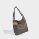 Korean-Style Luxury Minimalist Bag - High-End Versatile Daily Commute Crossbody, Large Capacity Underarm Bag with Charm