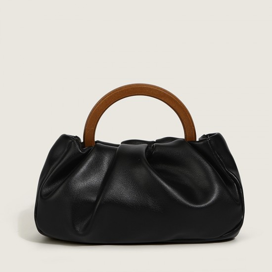 High-End Niche Women's Bag - 2025 Autumn Winter Pleated Cloud Underarm Bag, Stylish Versatile Crossbody & Single Shoulder Bag