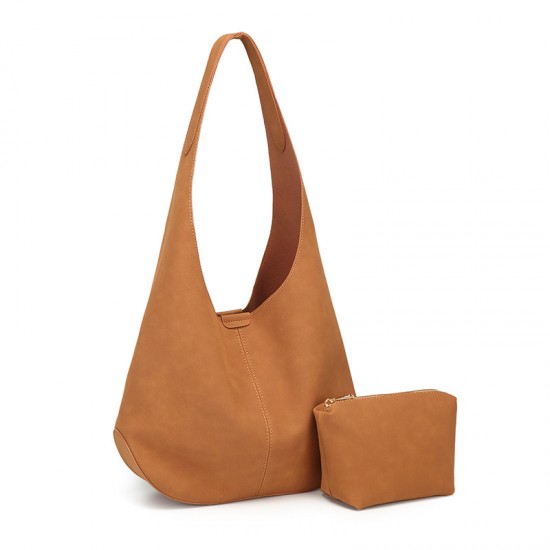 2025 Trendy Korean-Style Luxury Handbag - Versatile Large-Capacity Single Shoulder Bag with Wide Strap, Armpit/Bucket/Tote Bag