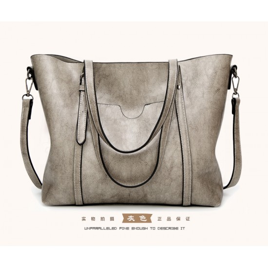 New Fashion Large-Capacity Women's Handbag - Minimalist Elegant Shoulder/Crossbody Large Bag, Wholesale Available