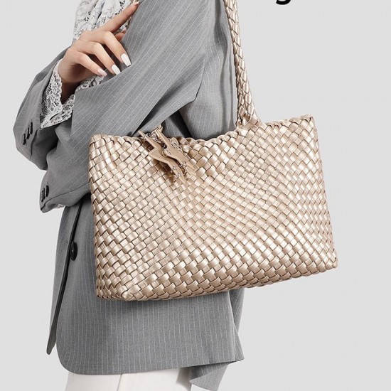 Women's Washed Cotton Pajamas Set, Fresh Cotton Gauze, Thin & Loose Long Sleeve, Minimalist Style for Spring & Autumn