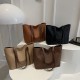 Women's Large-Capacity Soft Leather Versatile Tote Bag - 2025 New Retro Casual Textured Shoulder Bag for School & Commute