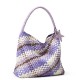 Niche Design Woven Bag - Large-Capacity Tote Bag, Casual Lazy-Style Shoulder/Armpit/Bucket Bag