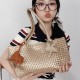 European & American Retro Large-Capacity Commuter Handbag - Fashion Minimalist Handmade Woven Bag, Soft Leather Versatile Shoulder Parent-Child Bag