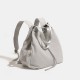 Minimalist Lightweight Casual Nylon Drawstring Bucket Bag - Large-Capacity Women's Backpack, Commuter Shoulder/Crossbody Bag