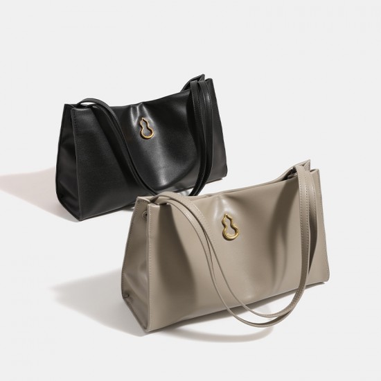 Banpo Furui Gourd-Shaped Tote Bag - Large-Capacity Commuter Versatile High-Quality Armpit Soft Shoulder Bag