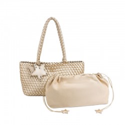 Women's 100% Cotton Crepe Pajamas, Double-layer Gauze, Loose & Sweat-absorbent, 3-Color Heart Pattern for Autumn & Winter