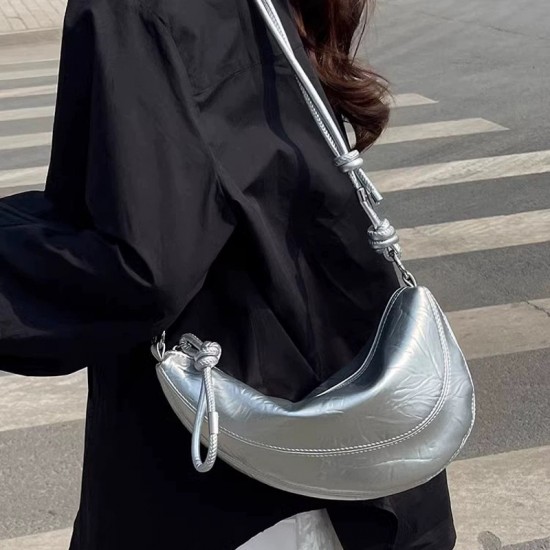 Luxury Women's Bag - 2025 New Trendy Versatile Shoulder/Armpit Bag, Niche Design Commuter Crossbody Dumpling Bag