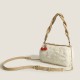 Korean-Style Elegant Twist-Handle Bag - 2025 New Cherry Crossbody Bag, Fashion Casual Cute Furry Bag