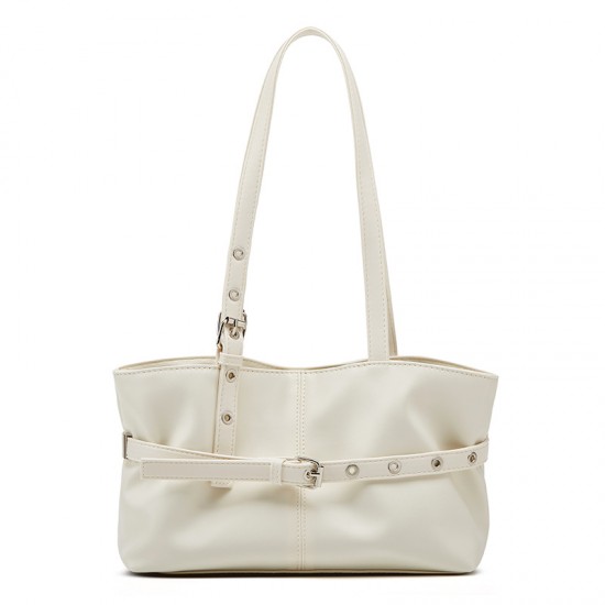 2025 New Trendy Versatile Belt Buckle Korean Niche Bag - Casual Handheld/Shoulder/Armpit Bag for Women